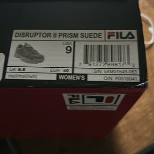 Woman’s size 9 disruptor 2 prism suede. Brand new in box